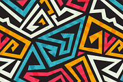 Graffiti geometric pattern pack, a Pattern Graphic by Gudiny (Thumbnail 9 of 13)