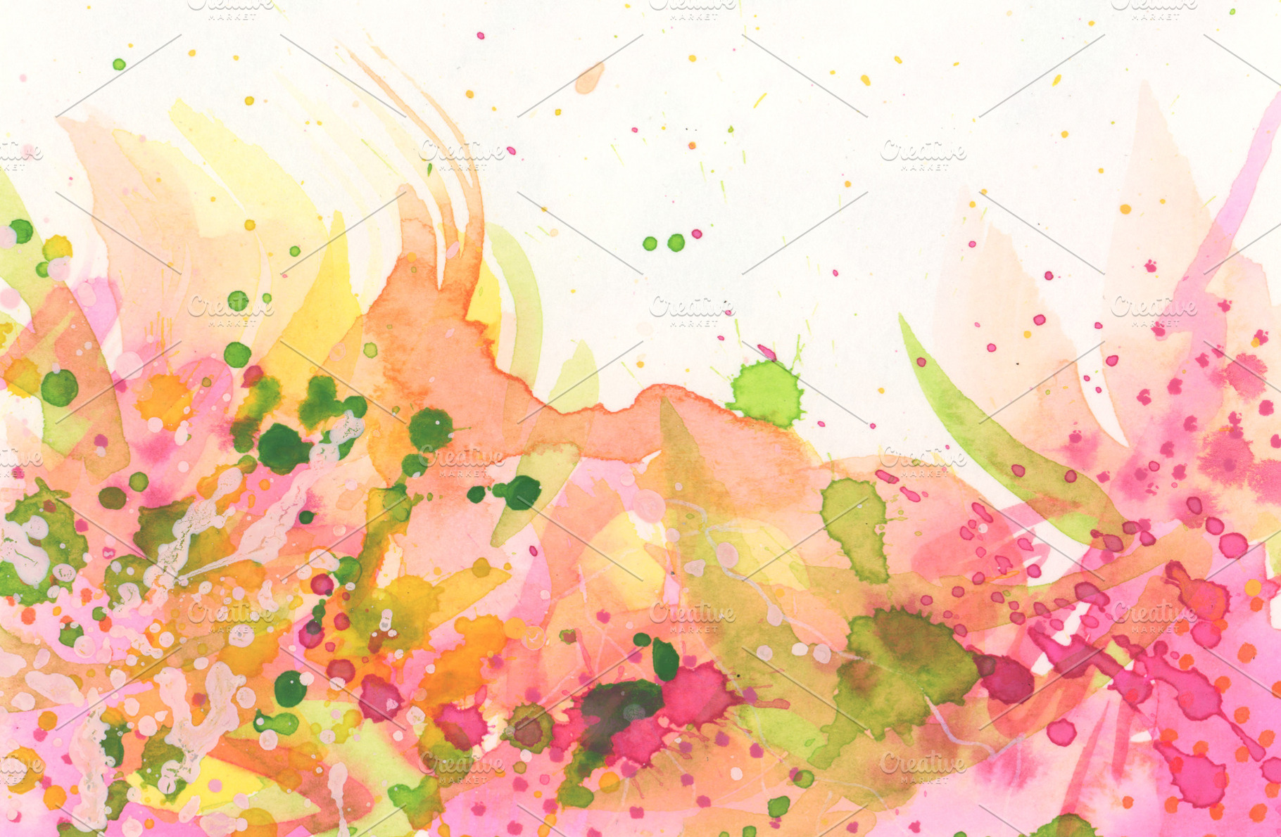Art Watercolor and Acrylic blot., an Abstract Photo by Liliia Rudchenko