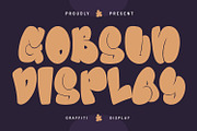 Gobsun Graffiti Display Font, a Handwritten Font by Maulana Creative (Thumbnail 1 of 7)