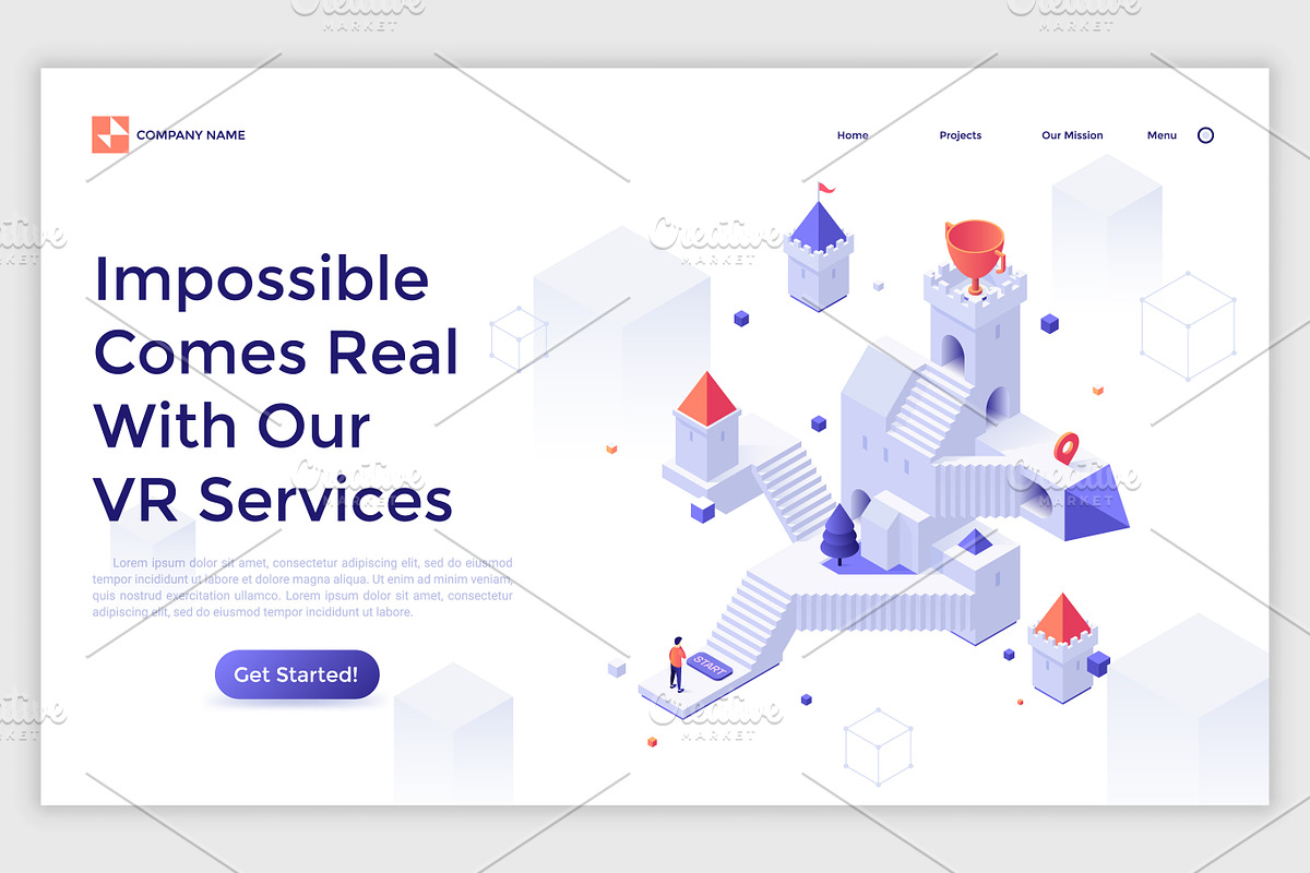 Isometric Solutions Mini. Part 3, a Templates & Theme by Andrew Kras Design (Photo 8 of 16)