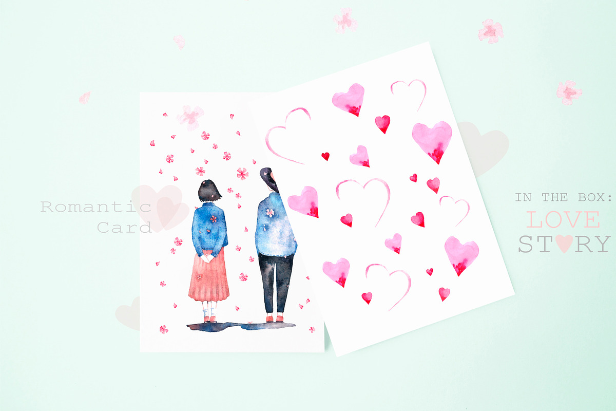Love Story, a Decorative Illustration by Knysh Ksenya (Photo 9 of 13)