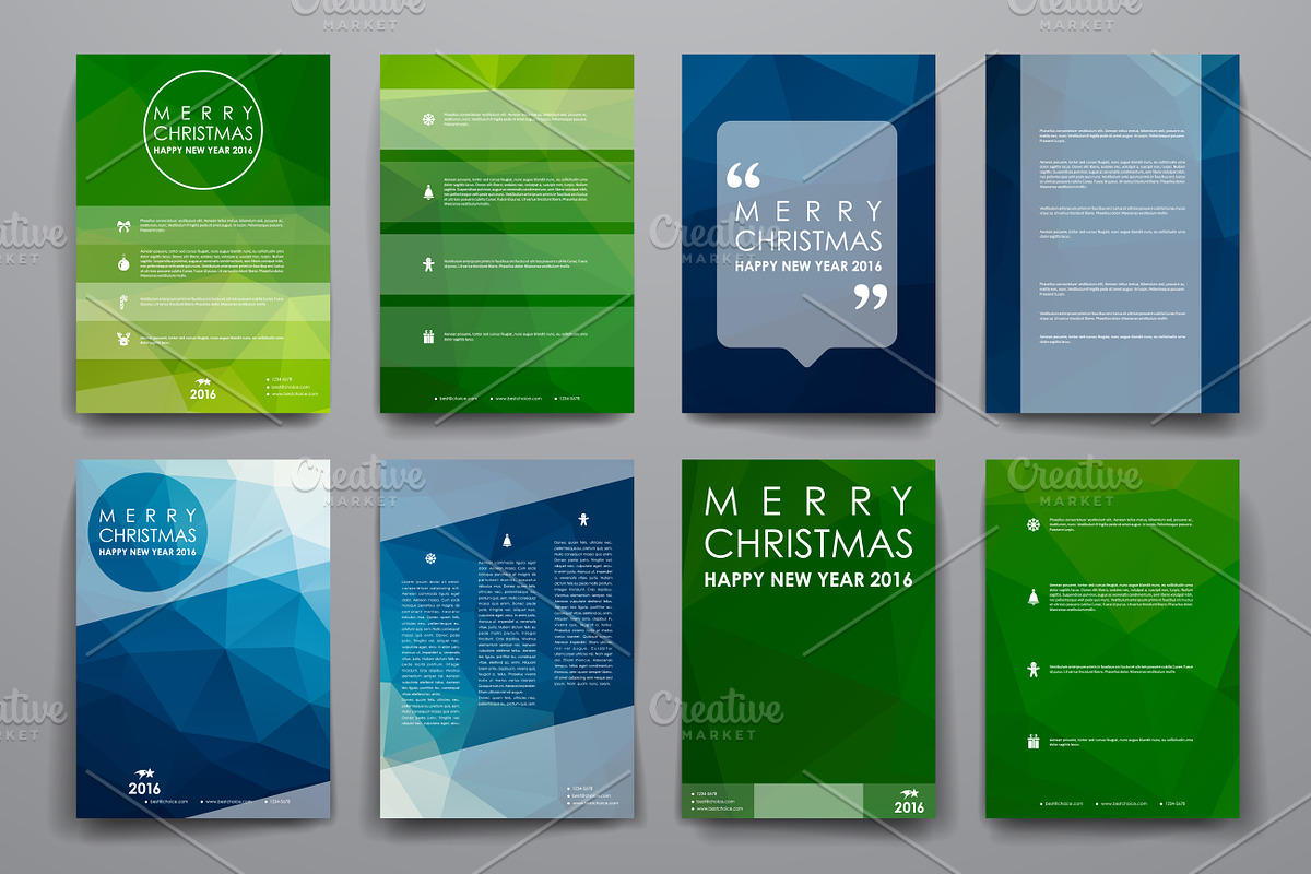 Merry Christmas Brochures, a Brochure Template by Palau (Photo 15 of 49)