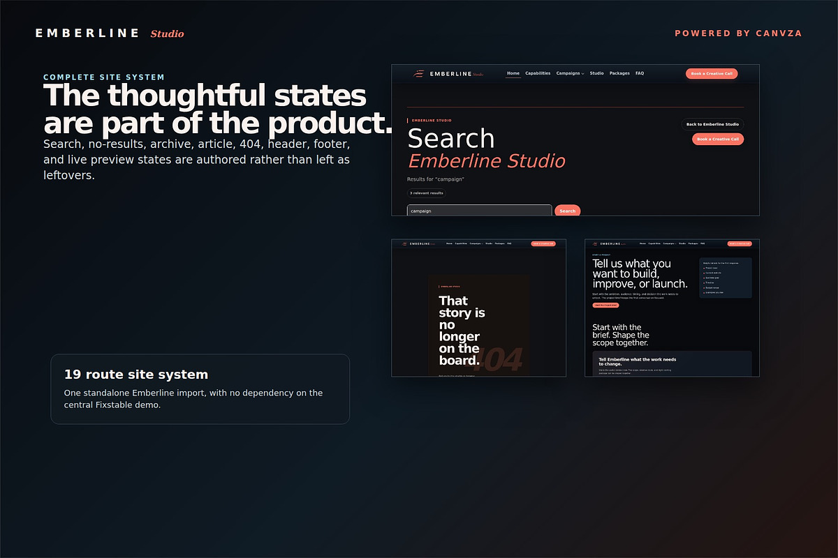 Emberline Studio Creative Theme, a WordPress Template by Fixstable Studio (Photo 10 of 12)