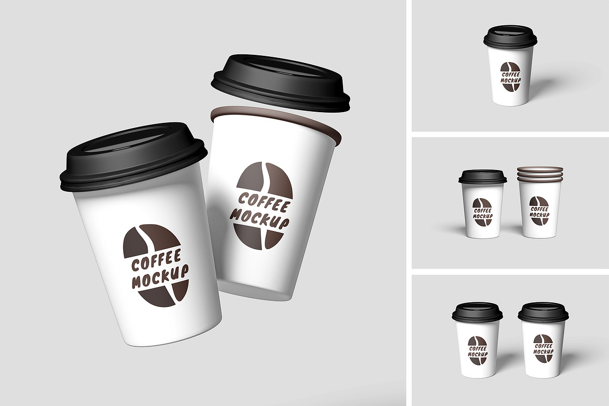 Coffee Cup Mockup, a Cups & Container Mockup by AnasStudio (Photo 1 of 5)