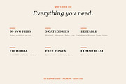Muse Collective — 80 Editorial Logos, a Branding & Logo Template by Just Necessary (Thumbnail 9 of 9)