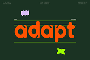matcha rounded font, a Sans Serif Font by iframe fonts (Thumbnail 10 of 10)