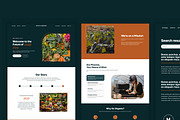 HealthHarvest - Agriculture Website, a Landing Page Template by EGO Creative Innovations (Thumbnail 1 of 5)