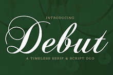 Debut - Serif & Script Duo