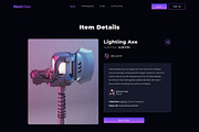 NextGen NFT Market Figma Template, a Websites & App Template by TemplatesJungle (Thumbnail 20 of 24)