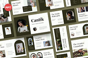 Cantik - Presentation Powerpoint, a Presentation Template by Fit-tee (Thumbnail 1 of 6)