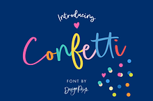 Confetti Font