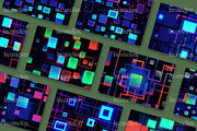 30 Glitch Pixel Cube Wallpapers, a Wallpaper Graphic by Incomelion (Thumbnail 3 of 6)