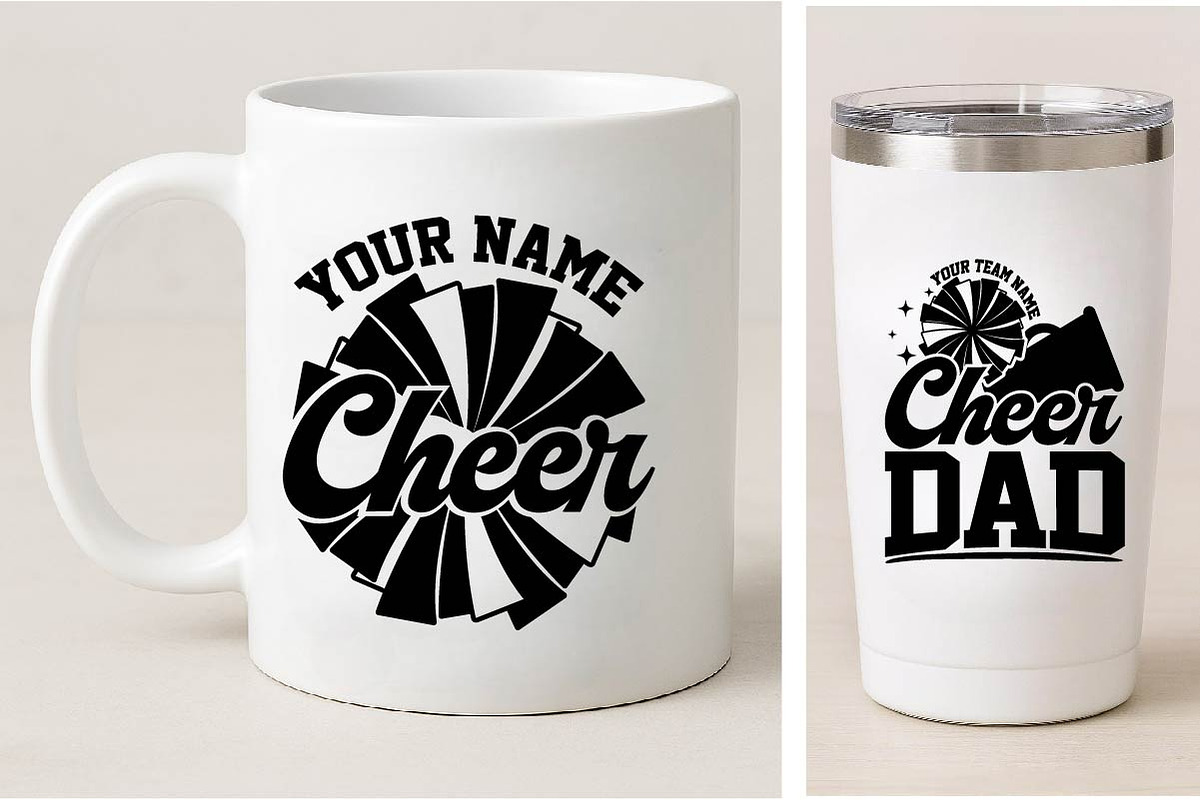 Cheer Mom Shirt Svg Png Bundle, an Object Graphic by Digi_Design_World (Photo 4 of 8)