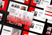 Musea Startup Pitcdeck Google Slide, a Presentation Template by SquidPixey (Thumbnail 6 of 7)