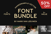 Font Bundle - 50% Off!, a Sans Serif Font by Mark van Leeuwen (Thumbnail 1 of 9)