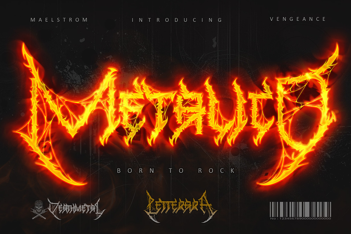 Metalico, a Blackletter Font by Letterara (Photo 1 of 12)