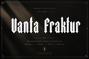 Vanta Fraktur –Bold Blackletter Font, a Blackletter Font by Wow Magic (Thumbnail 5 of 5)