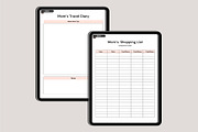 Digital 2025 Mom’s Planner Canva, a Stationery Template by Designmela01 (Thumbnail 7 of 8)