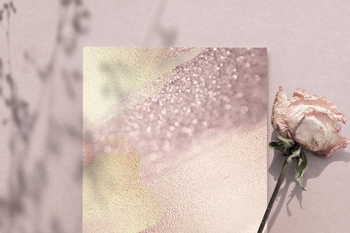 Rose Gold Glitter Shapes Bundle, a Texture Graphic by by creative paper (Photo 14 of 47)