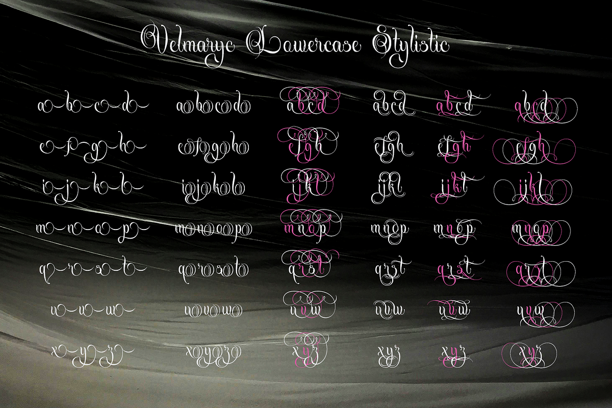 Velmaryc - Modern Calligraphy, a Script Font by TypeClassHeroes (Photo 7 of 11)