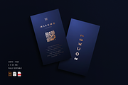 5 in 1 Vertical Luxury Business Card, a Business Card Template by Ctrl space studio (Thumbnail 6 of 6)