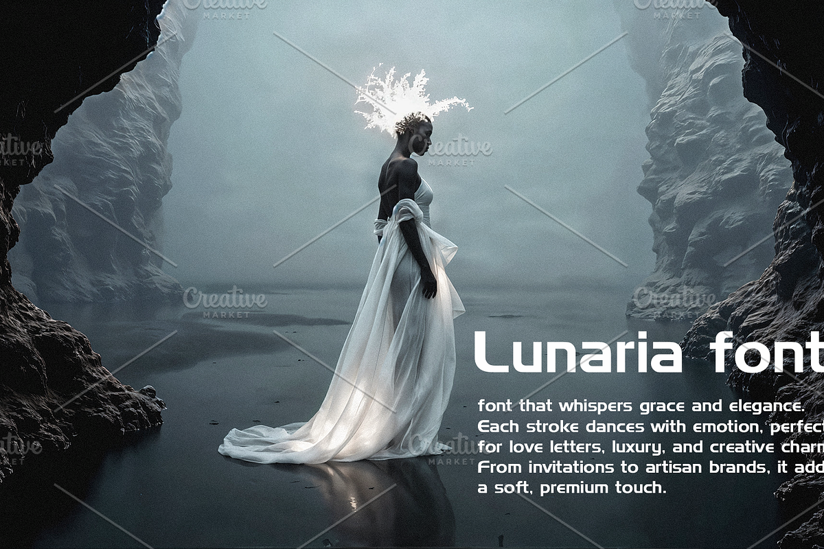 Lunaria font-Regular-0105-25, a Font by canve (Photo 2 of 2)