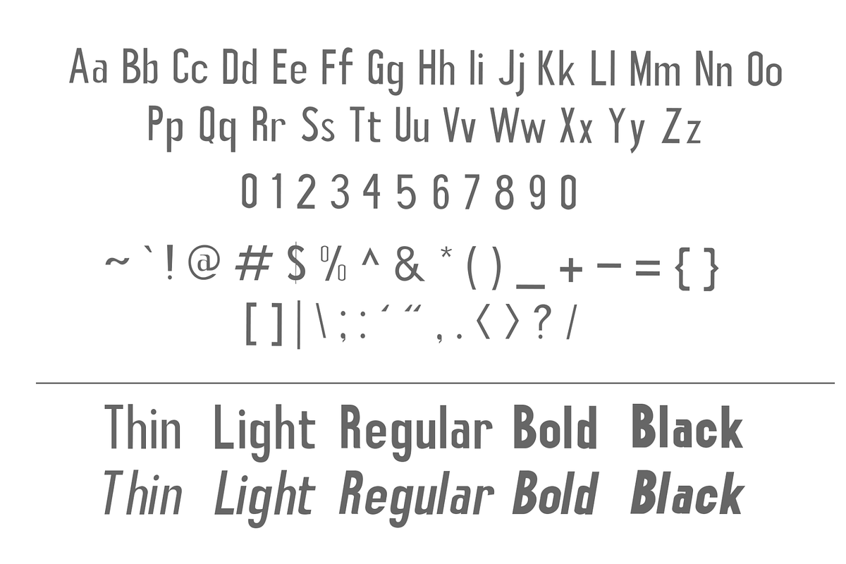 Gealman Modern Groteska font, a Sans Serif Font by Mofr 24 (Photo 8 of 10)