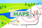 Map Creator Kit - Affinity Designer, an Object Graphic by Affinity Templates (Thumbnail 1 of 3)