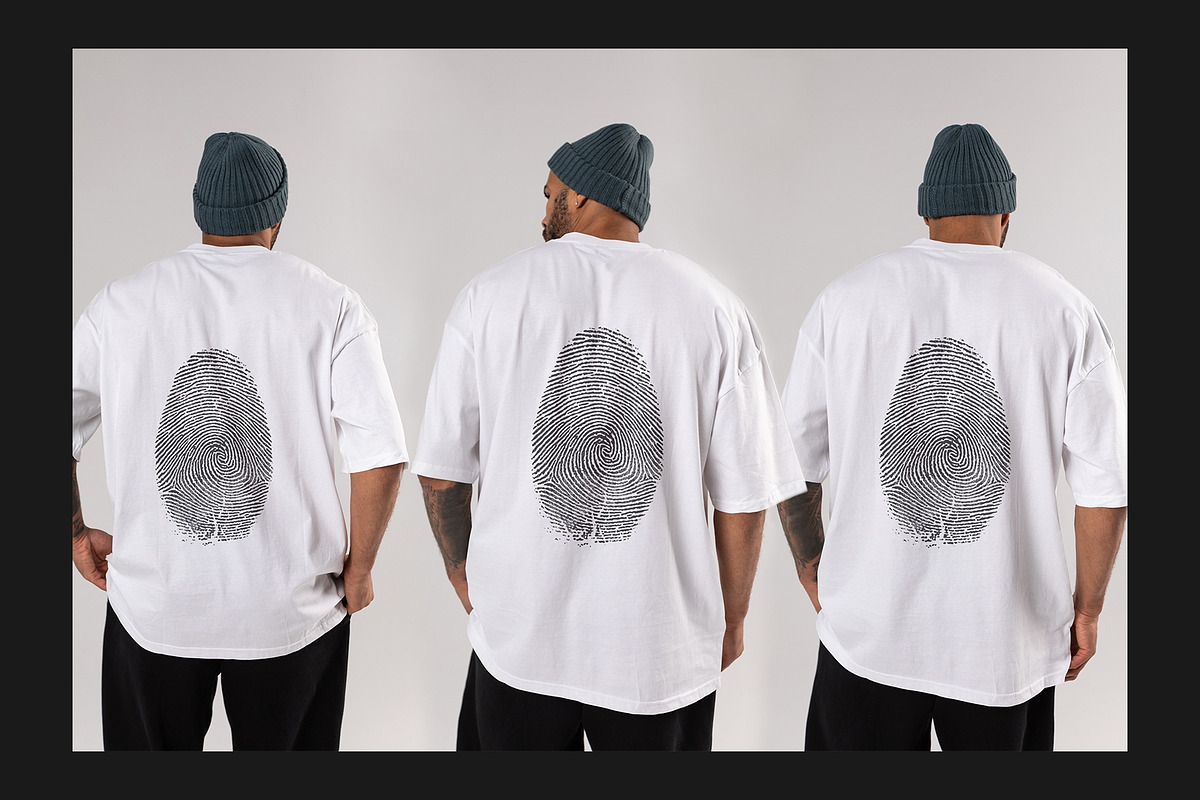 T-Shirt Mock-Up Set, a Shirt Mockup by Freeman Studio (Photo 16 of 22)