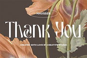 Hausser Modern Display, a Font by Creatype Studio (Thumbnail 11 of 11)