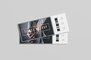 Event Tickets Mockup Set