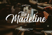 The Madeline - Modern Script Font, a Script Font by Font Liner (Thumbnail 1 of 8)
