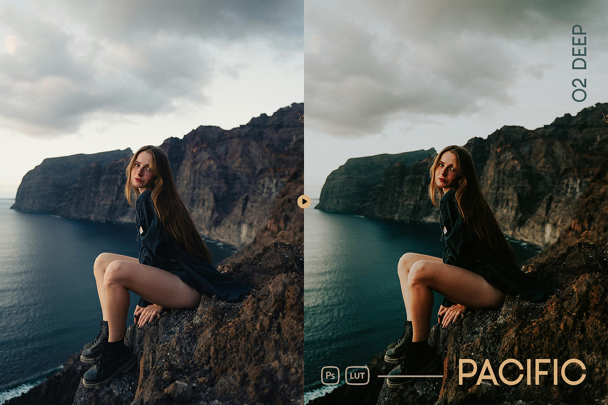 Pacific Lightroom Presets & LUTs, a Preset Add-On by Presetrain Co. (Photo 11 of 12)