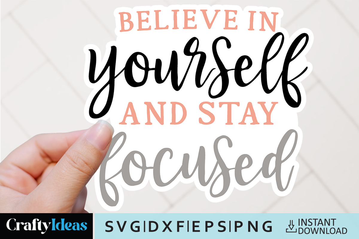 Motivational Sticker Bundle, a Graphic by Buycreativedesign (Photo 2 of 7)