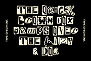 GF Kombo - Blocky Display Font, a Handwritten Font by GroovyFontCo (Thumbnail 3 of 7)
