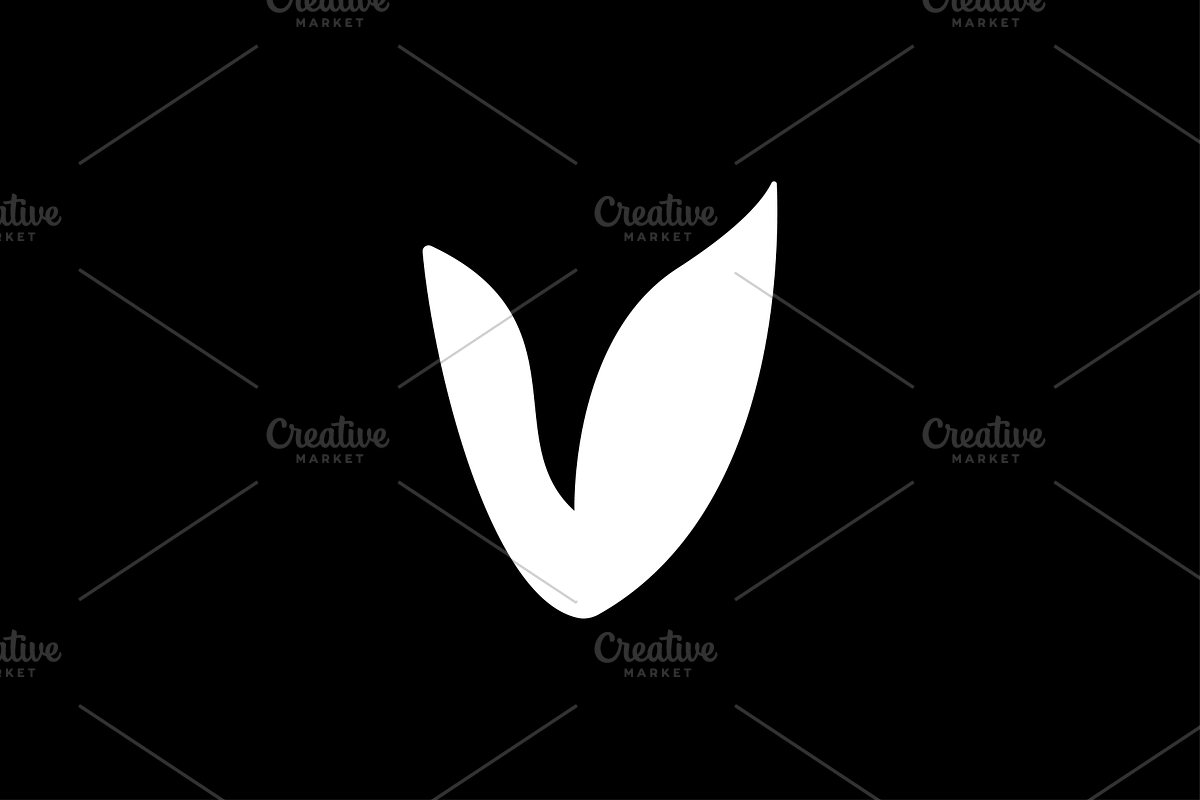 Letter V Leaf Logo Template, a Branding & Logo Template by Advateik ™ (Photo 4 of 4)