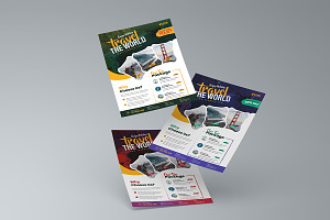 Travel Flyer Or Vacation Flyer, a Flyer Template by afsar.hossain