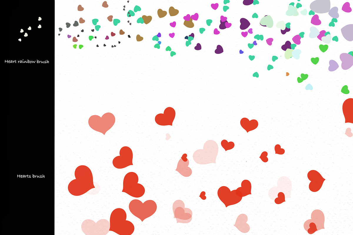 Valentine's Procreate Stamp Brushes, a Shape Add-On by Ducatum (Photo 8 of 9)
