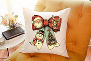 Christmas Coquette Bow PNG, an Illustration by Sublimation Artist (Thumbnail 9 of 9)