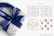 Spring bouquet watercolor clipart, a Decorative Illustration by Love Watercolor Store (Thumbnail 3 of 9)