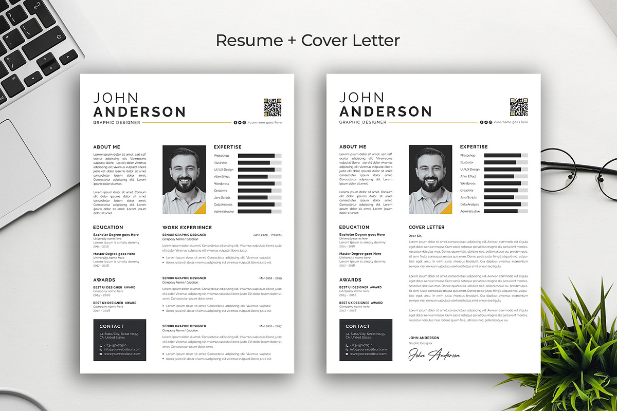Resume/CV, a Resume Template by Abdul Studio (Photo 2 of 5)