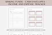 Budget Planner Printable, a Print Template by SofiaDesign16 (Thumbnail 7 of 10)