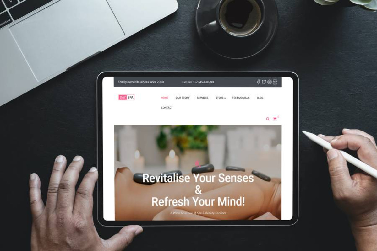 DaySpa WordPress Theme preview 4