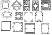 Art Deco/Nouveau Elements AI EPS PNG, a Decorative Illustration by FrankiesDaughtersDesign (Thumbnail 4 of 7)