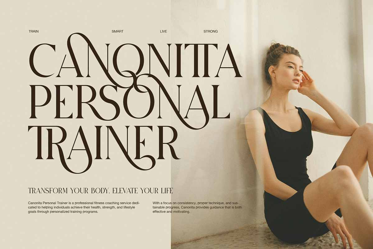 Caner Elegant Ligature Serif Font, a Serif Font by Perfectype (Photo 4 of 8)