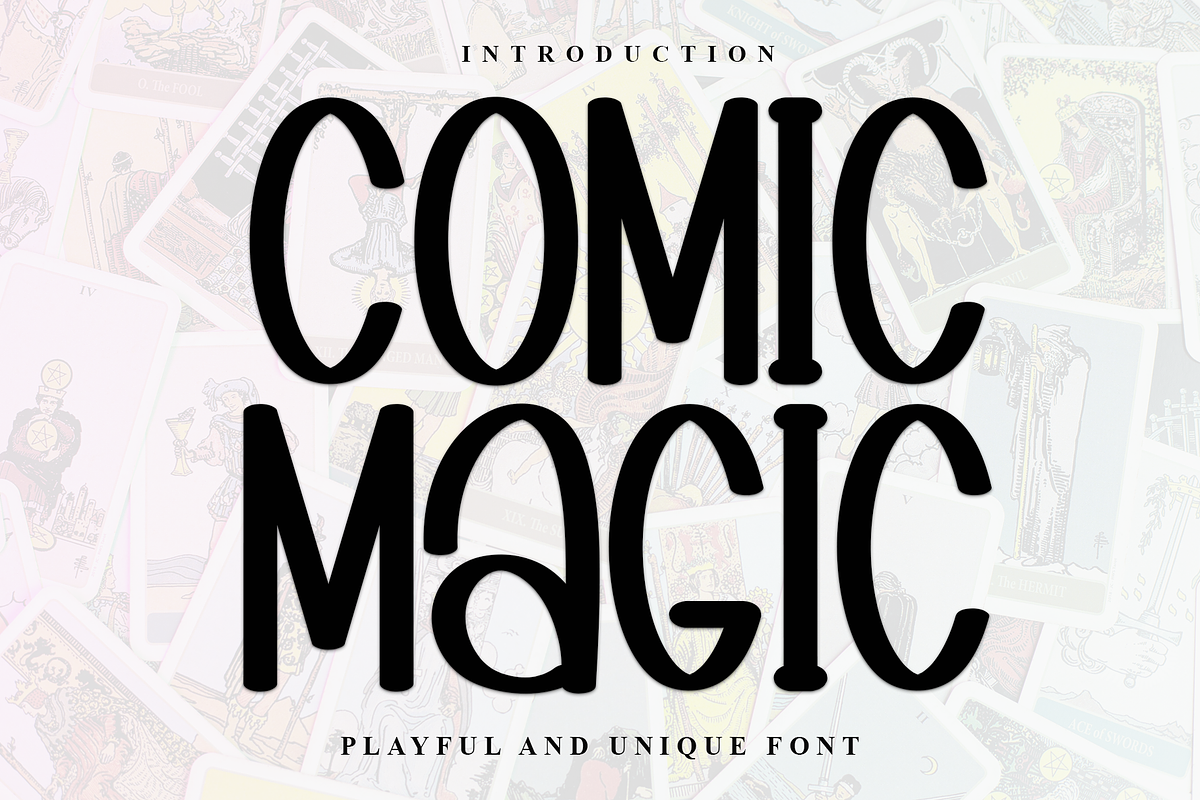 Comic Magic, a Serif Font by InermediaSTUDIO (Photo 1 of 7)