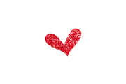 Crayon Doodle Hearts, an Object Graphic by Elena Pimukova (Thumbnail 15 of 36)