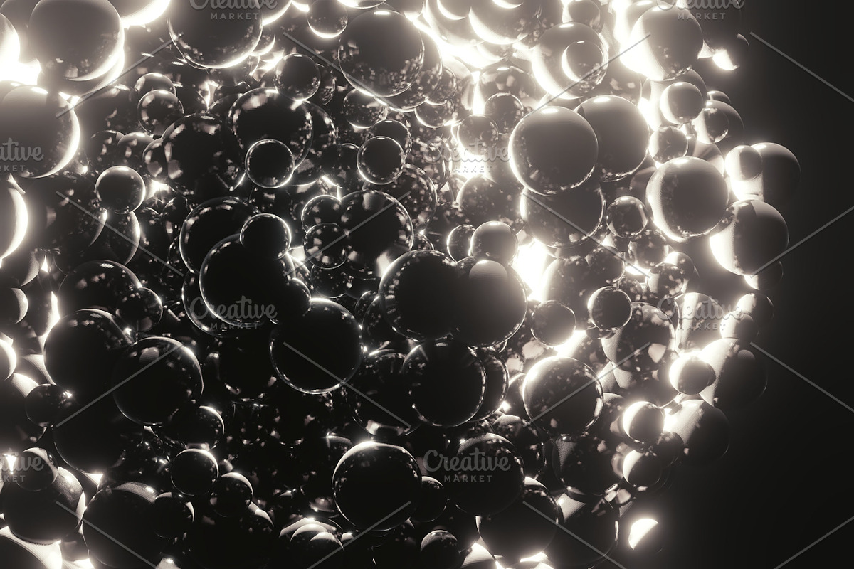 White Sphere Particles Backgrounds, a Texture Graphic by The_DrX (Photo 3 of 13)