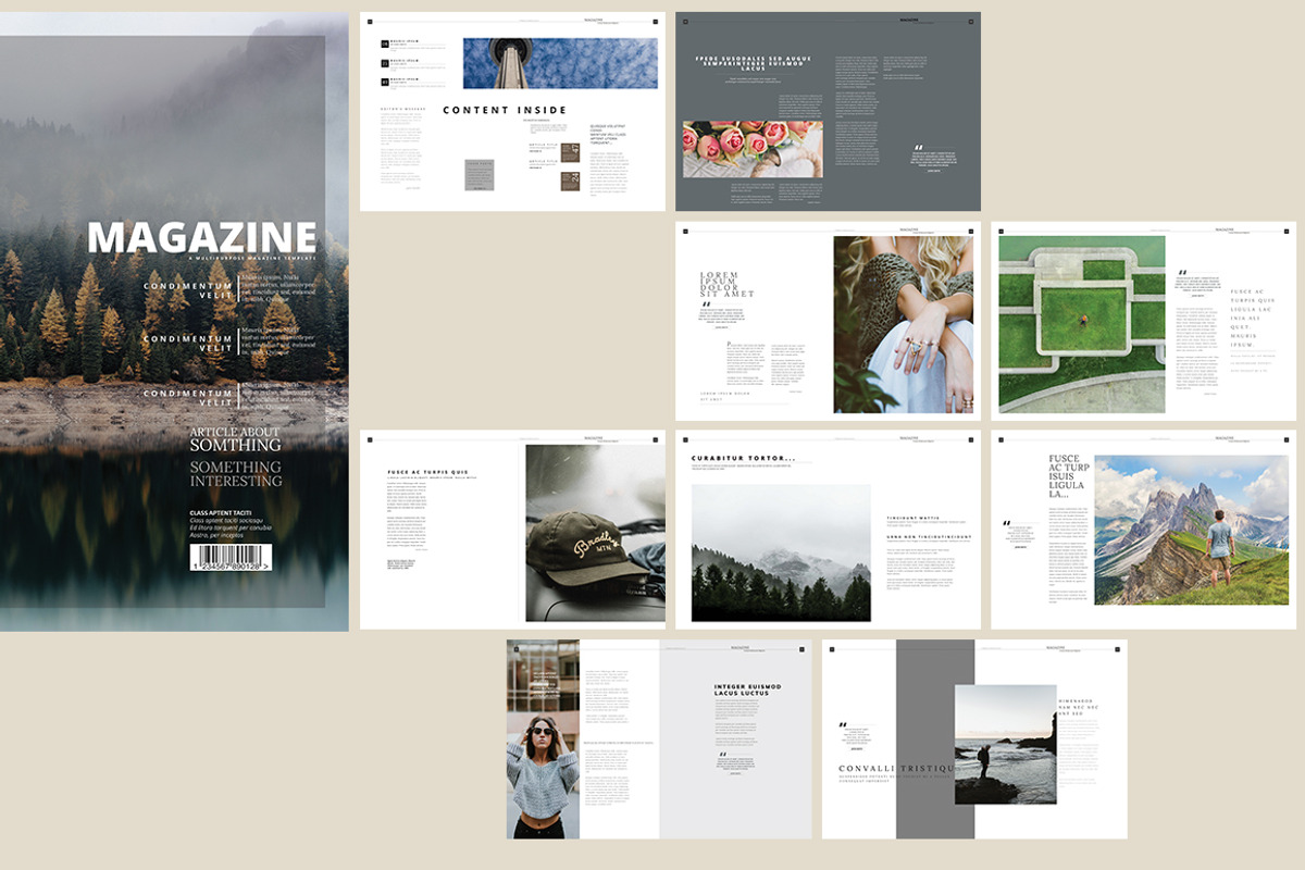 Magazine Template 11, a Magazine Template by pmvch (Photo 2 of 12)