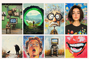 The Modern Psyche Cartoons, a Person Illustration by PrintHaven Designs (Thumbnail 2 of 10)